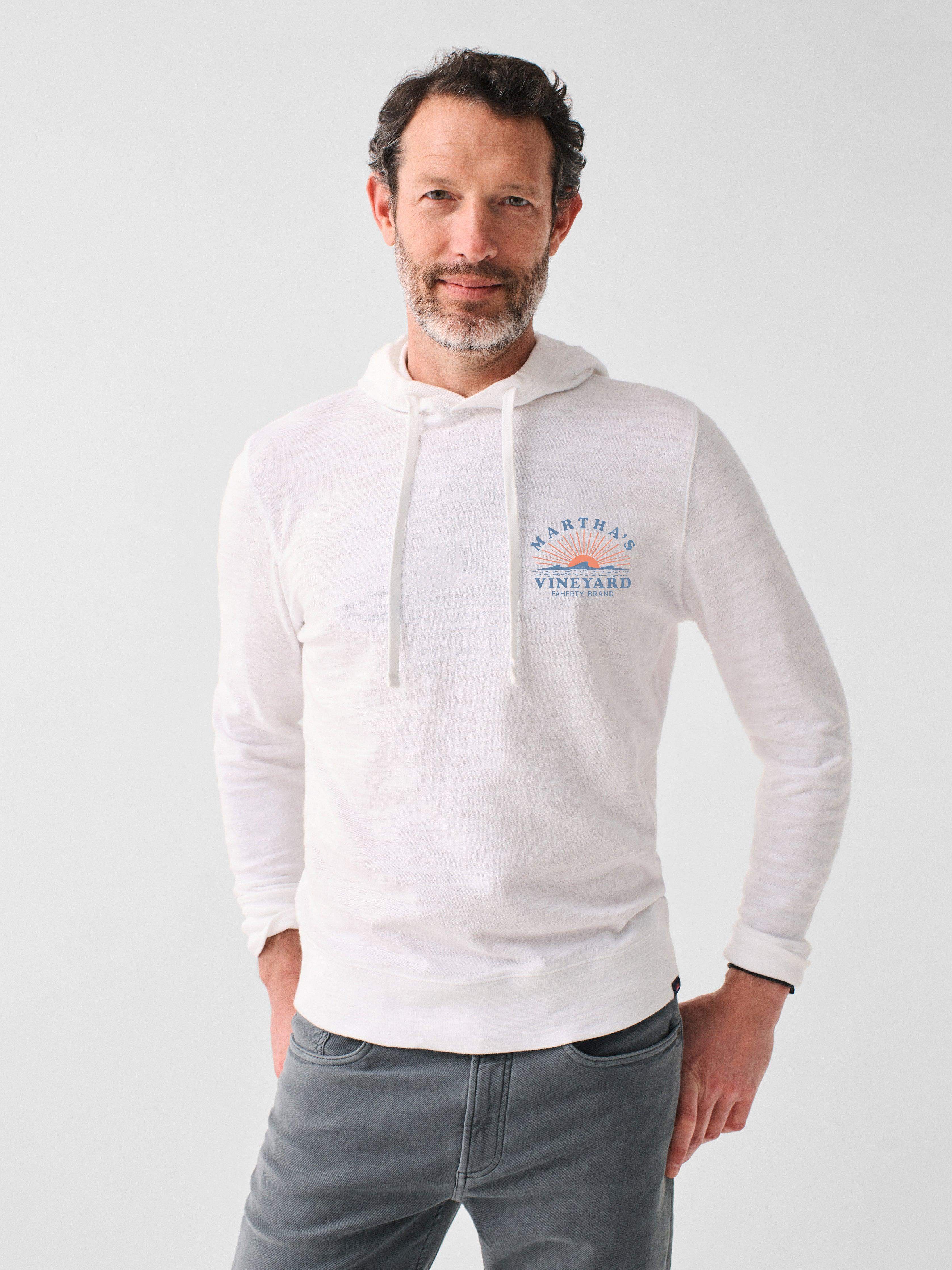 Martha's Vineyard Heritage Slub Cotton Hd - White | Faherty Brand